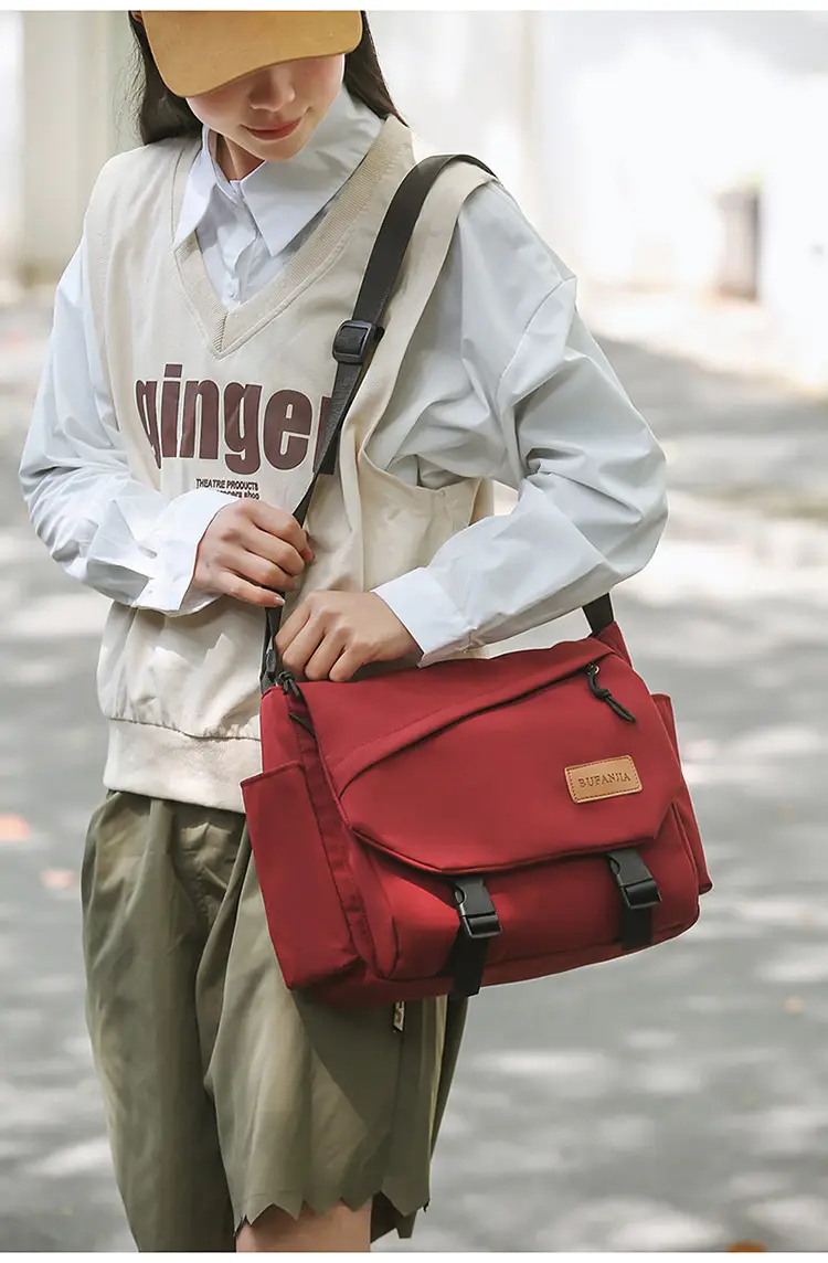 Crossbody Bag for Men Japanese Style Harajuku Messenger Bag — feature 10