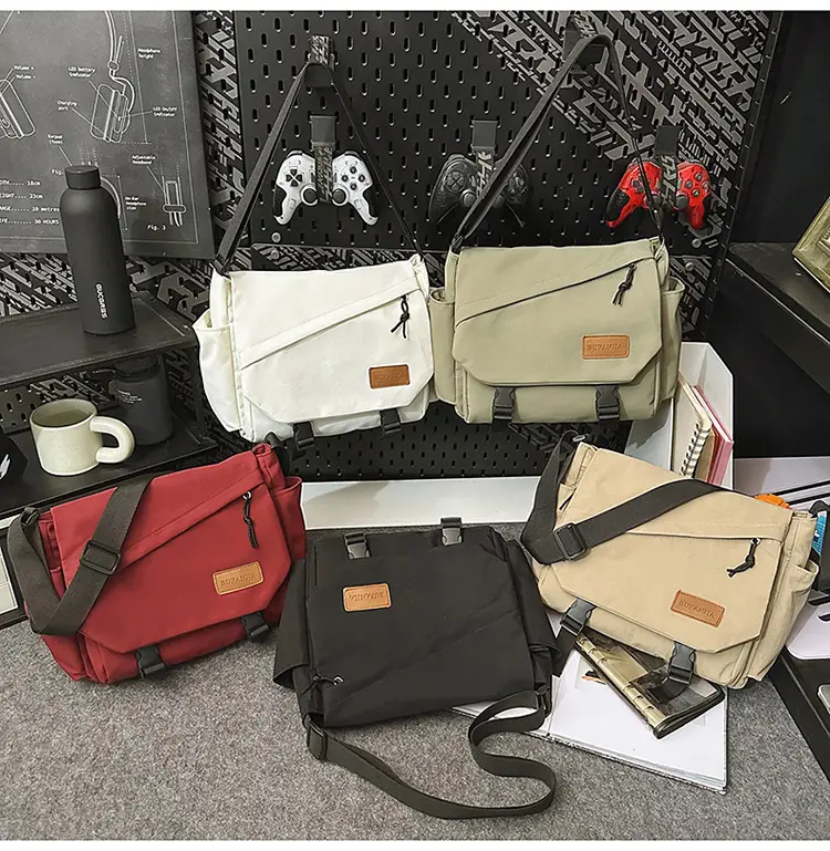 Crossbody Bag for Men Japanese Style Harajuku Messenger Bag — feature 18