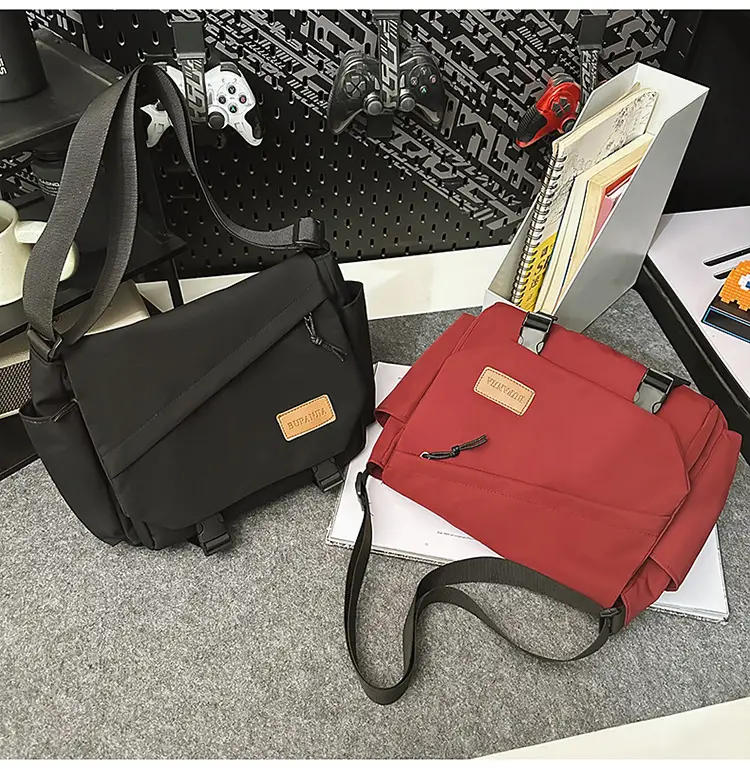 Crossbody Bag for Men Japanese Style Harajuku Messenger Bag — feature 21