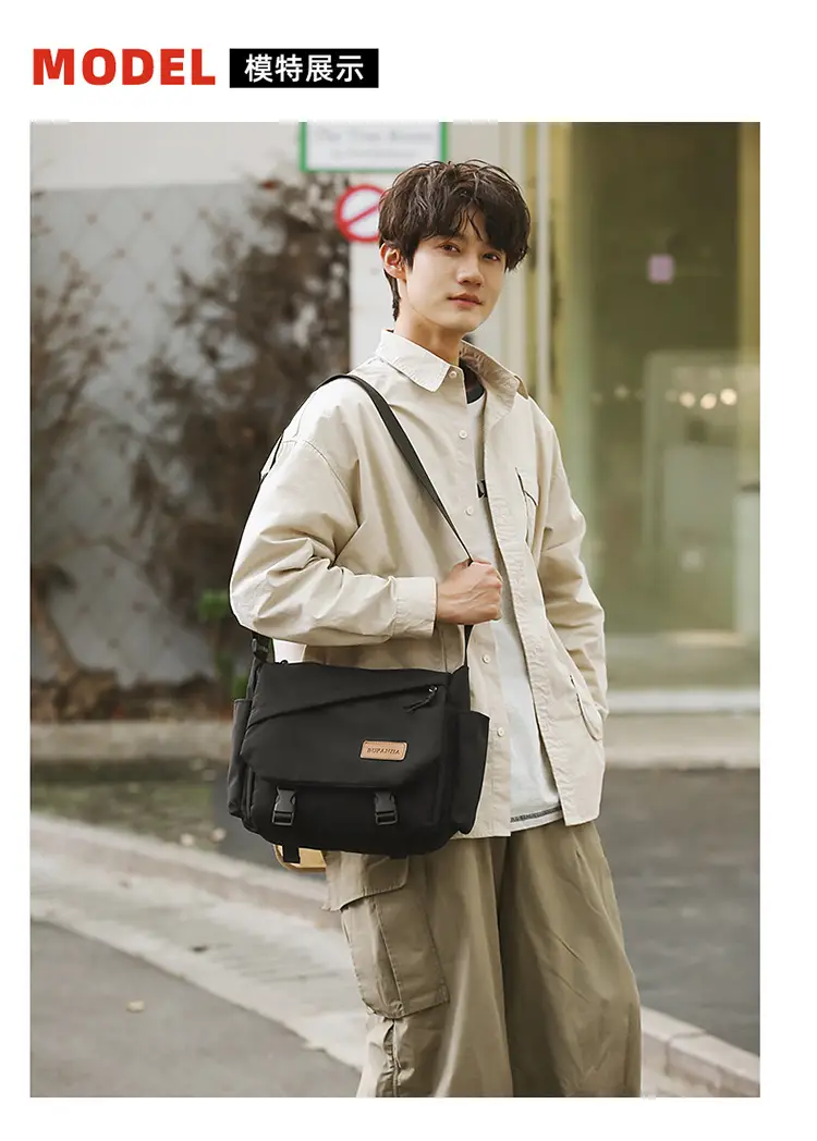 Crossbody Bag for Men Japanese Style Harajuku Messenger Bag — feature 6