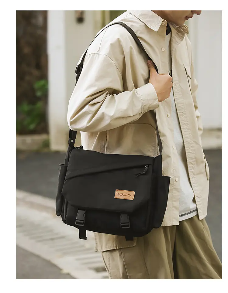 Crossbody Bag for Men Japanese Style Harajuku Messenger Bag — feature 8