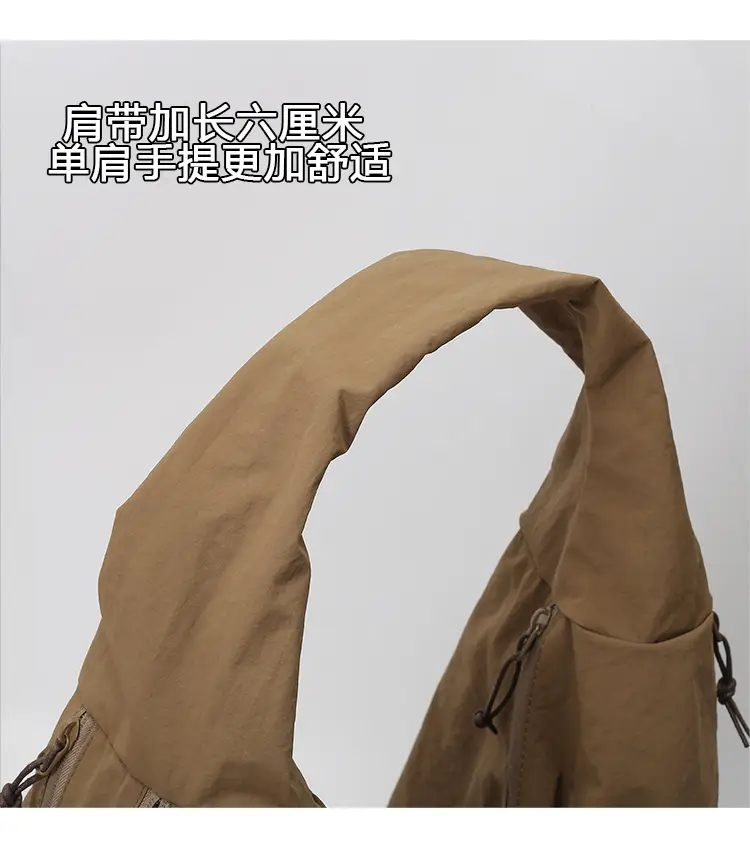 Women Large Red Canvas Tote Bag — feature 10