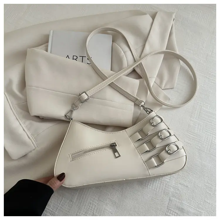 Women's 2025 Style Shoulder Bag with Studded Design — feature 33