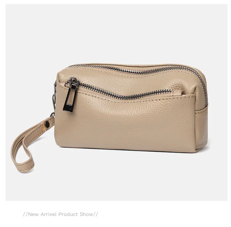 Black Retro Crossbody Bag for Women with Zip & Strap — feature 17