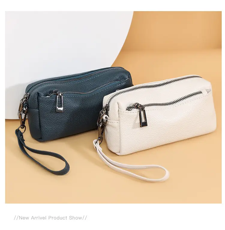 Black Retro Crossbody Bag for Women with Zip & Strap — feature 22
