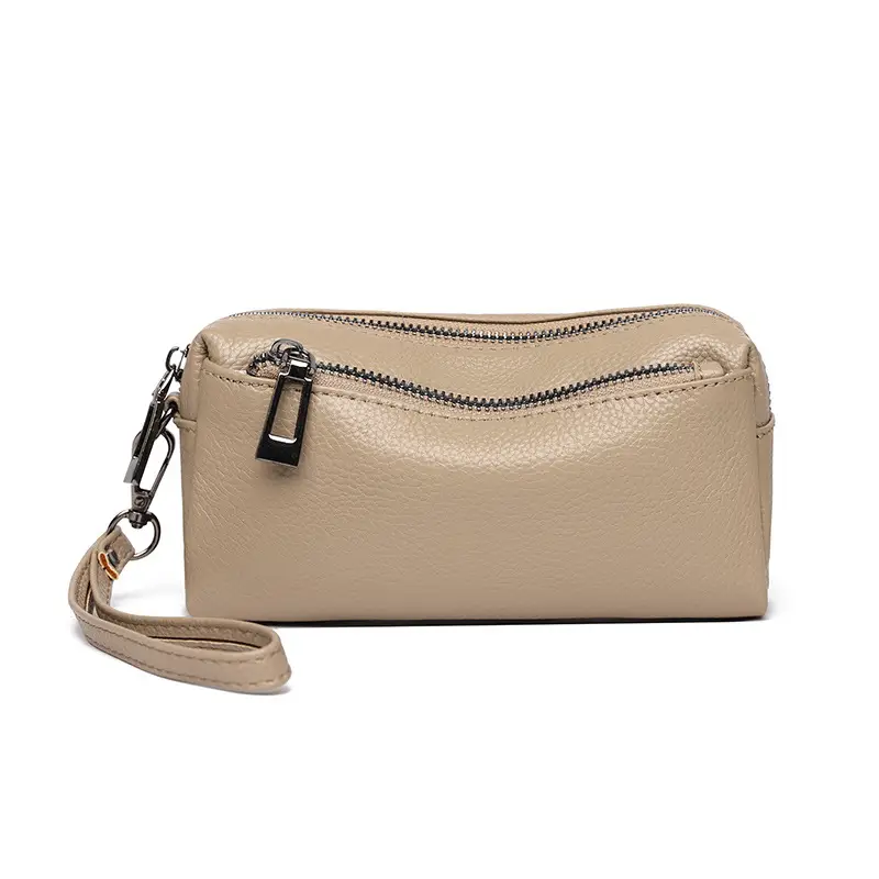 Black Retro Crossbody Bag for Women with Zip & Strap - Image 5