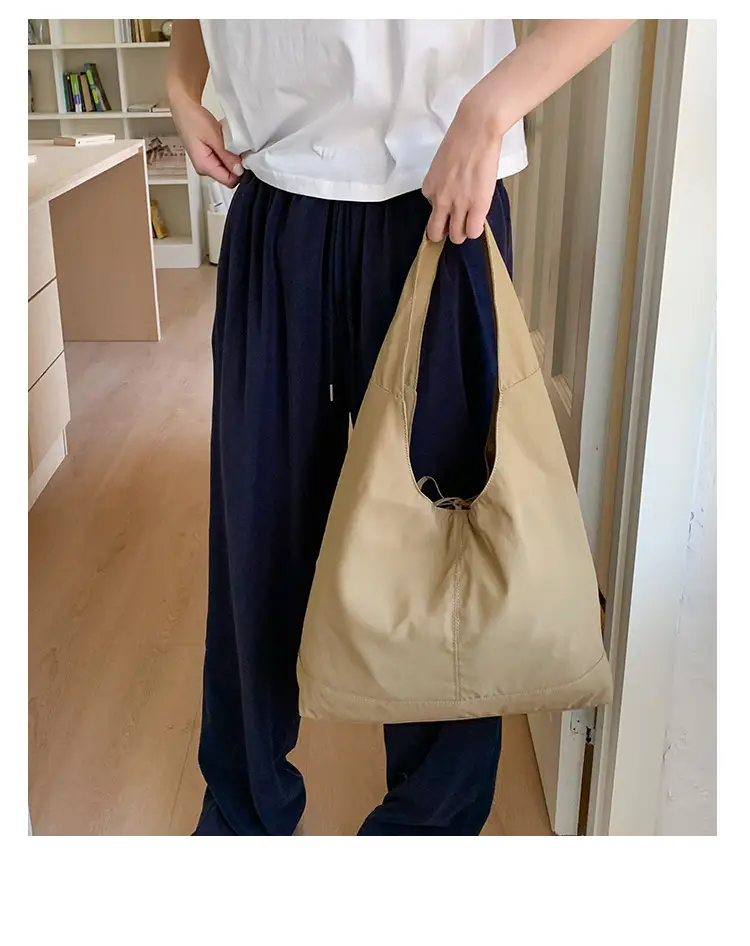 French Style Women's Bow Shoulder Bag Large Capacity Nylon — feature 36