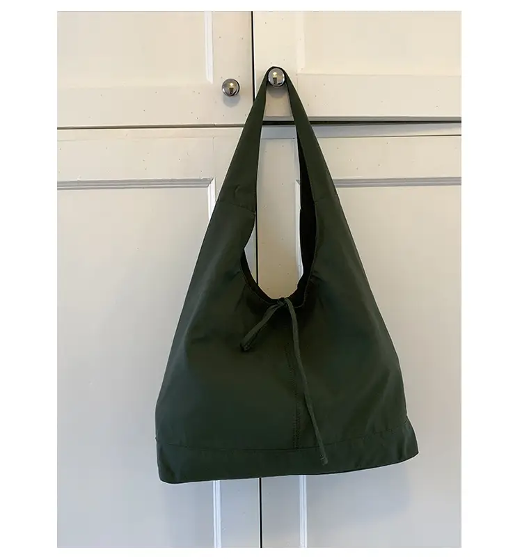 French Style Women's Bow Shoulder Bag Large Capacity Nylon — feature 42