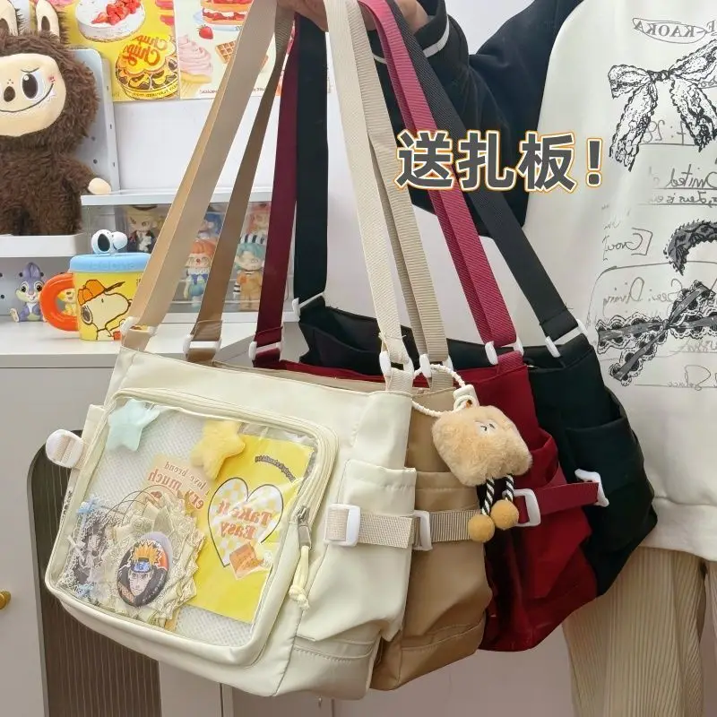 Transparent Messenger Bag Women's All-Color Shoulder Bag - Image 9