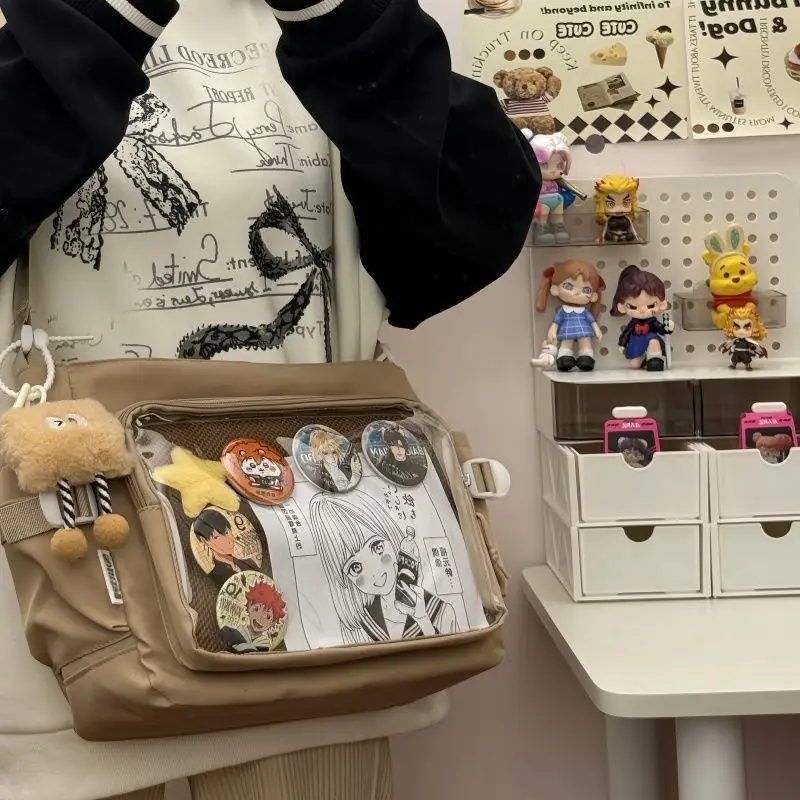 Transparent Messenger Bag Women's All-Color Shoulder Bag — feature 11