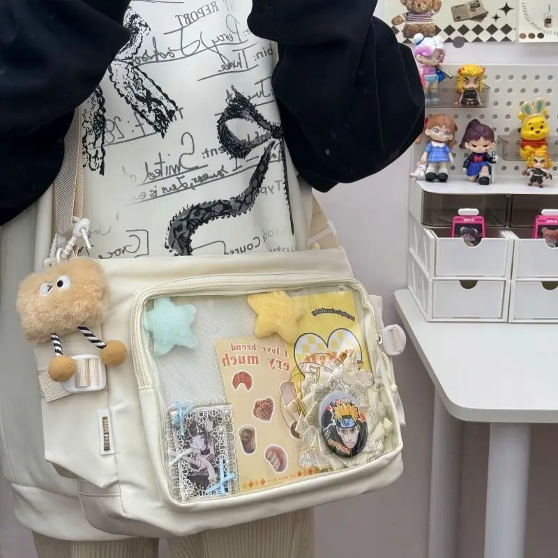 Transparent Messenger Bag Women's All-Color Shoulder Bag — feature 4