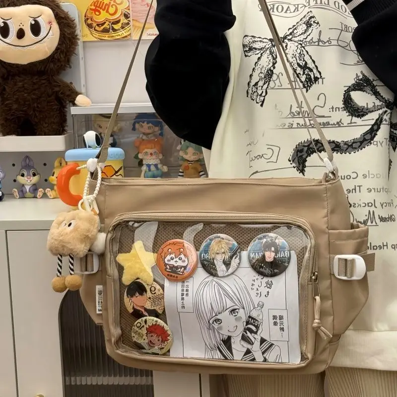 Transparent Messenger Bag Women's All-Color Shoulder Bag — feature 6