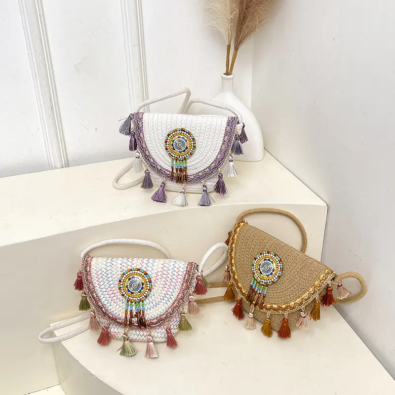 New Ethnic Tassel Shoulder Bag for Women - Image 7