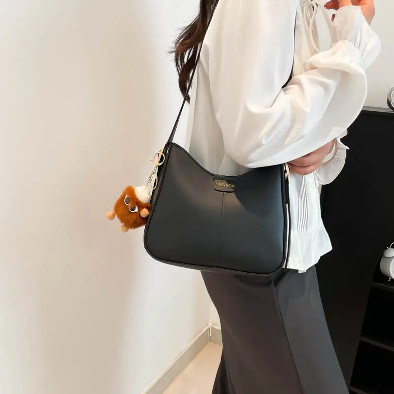 Beige Textured Crossbody Bag for Women 2025