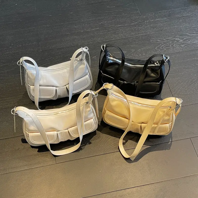 Women's Cream Crossbody Shoulder Bag 2025 Daily Travel - Image 8