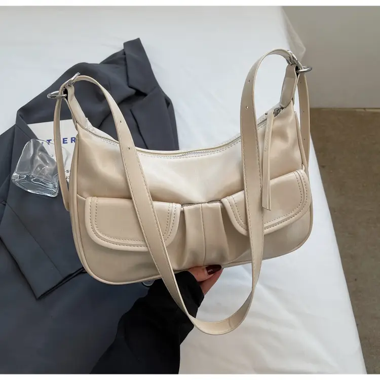 Women's Cream Crossbody Shoulder Bag 2025 Daily Travel — feature 14