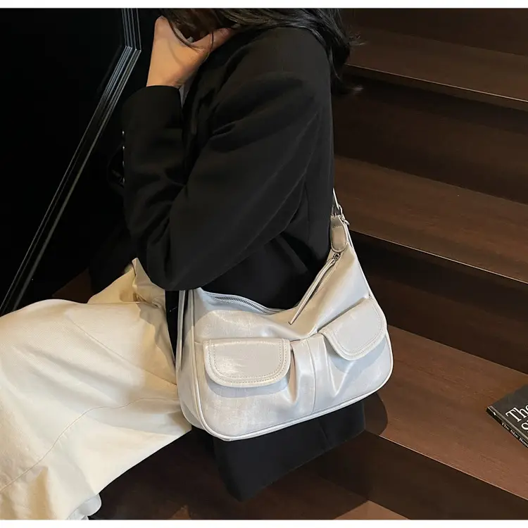 Women's Cream Crossbody Shoulder Bag 2025 Daily Travel — feature 17