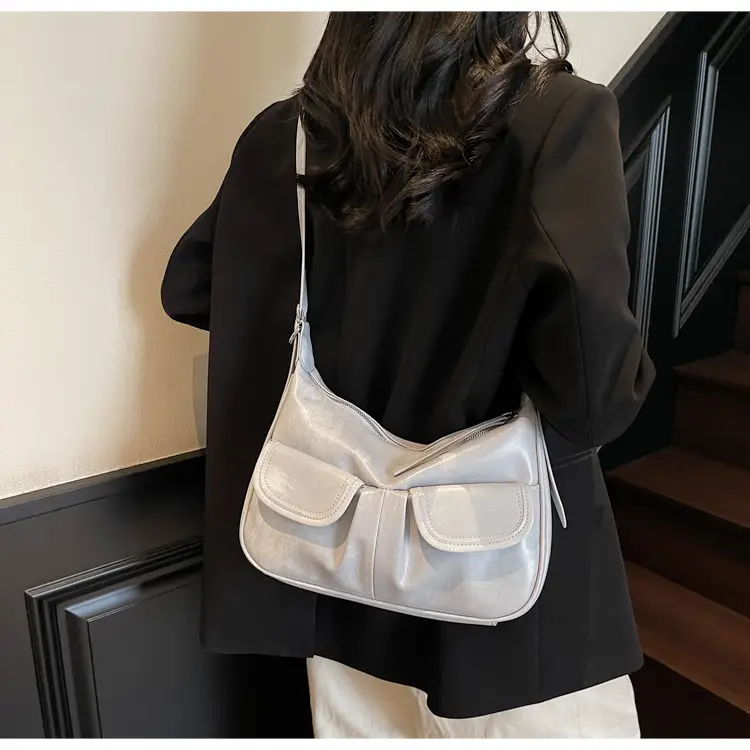 Women's Cream Crossbody Shoulder Bag 2025 Daily Travel — feature 18