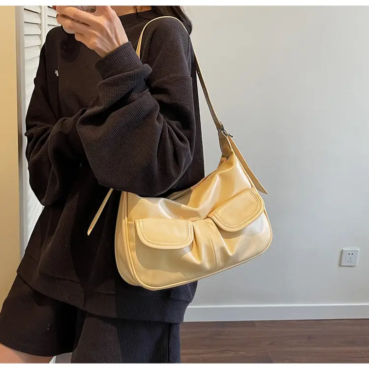 Women's Cream Crossbody Shoulder Bag 2025 Daily Travel — feature 23