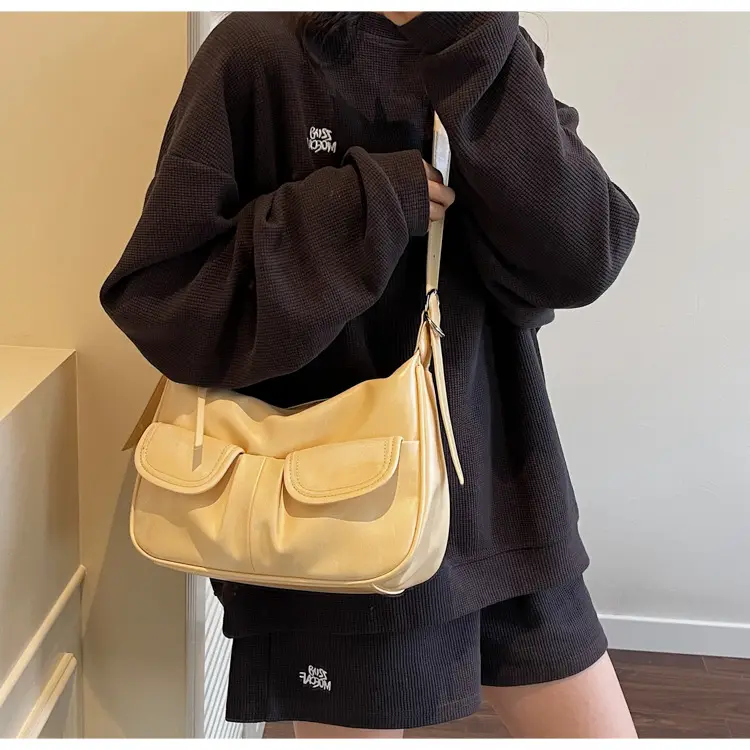Women's Cream Crossbody Shoulder Bag 2025 Daily Travel — feature 24