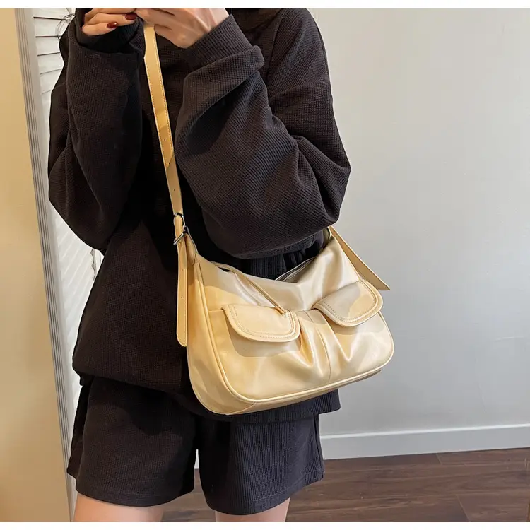 Women's Cream Crossbody Shoulder Bag 2025 Daily Travel — feature 8