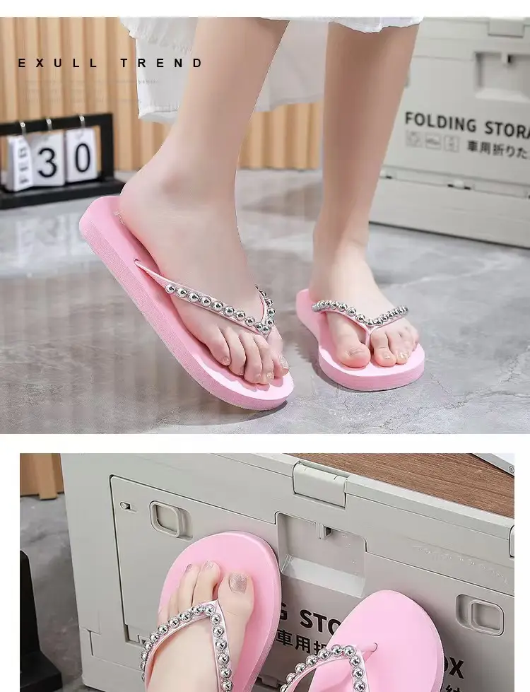 Fashion New Trendy Non-Slip Wedge Flip-Flops for Women 2025 Summer Outdoor Thick-Soled Sandals — feature 13
