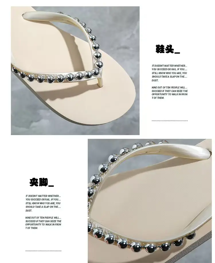 Fashion New Trendy Non-Slip Wedge Flip-Flops for Women 2025 Summer Outdoor Thick-Soled Sandals — feature 3