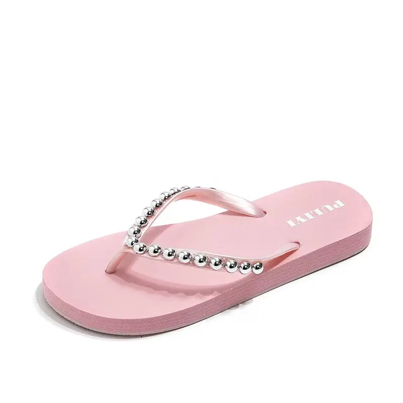 Fashion New Trendy Non-Slip Wedge Flip-Flops for Women 2025 Summer Outdoor Thick-Soled Sandals