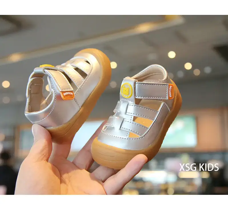 Women's White Velvet Toddler Sandals 1-3Yrs — feature 17