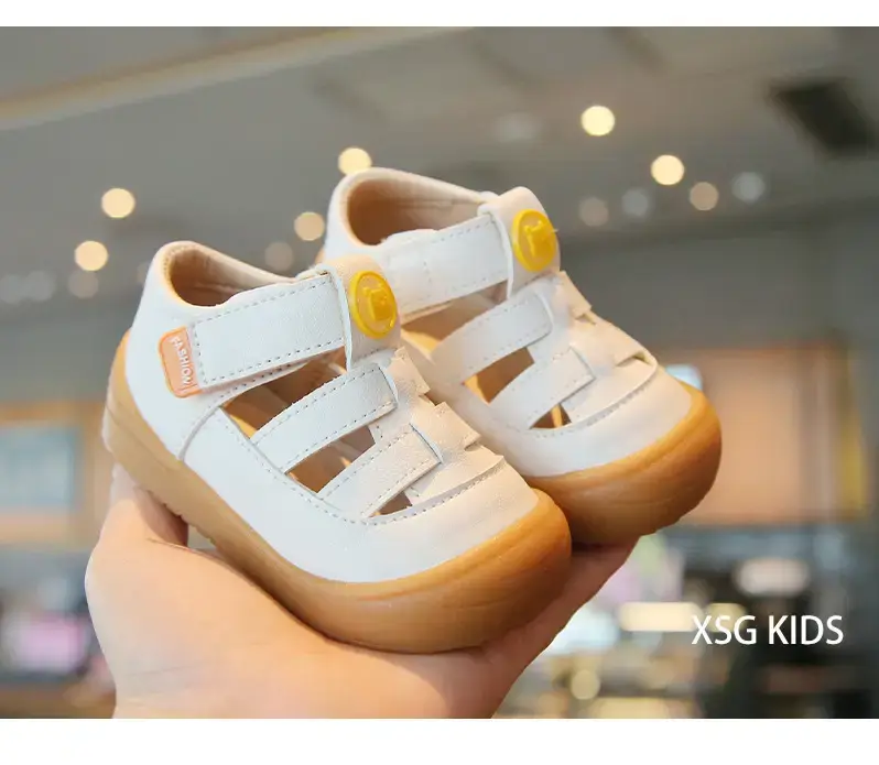 Women's White Velvet Toddler Sandals 1-3Yrs — feature 20