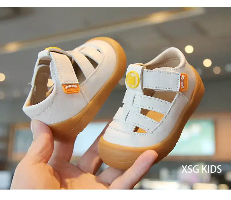 Women's White Velvet Toddler Sandals 1-3Yrs — feature 21