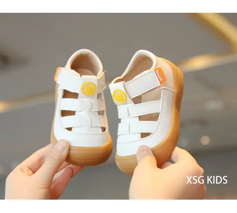 Women's White Velvet Toddler Sandals 1-3Yrs — feature 22