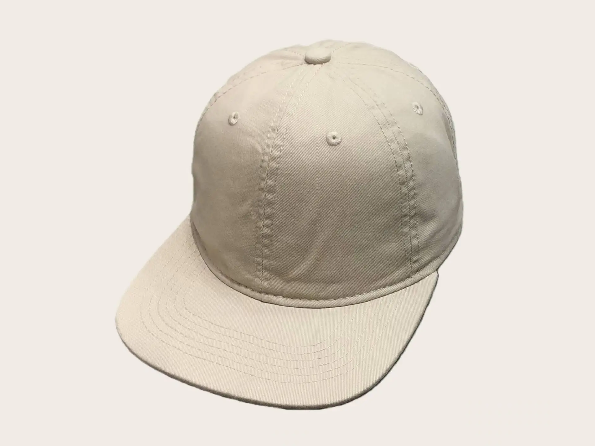 Men's White Perforated Sun Hat - Image 21