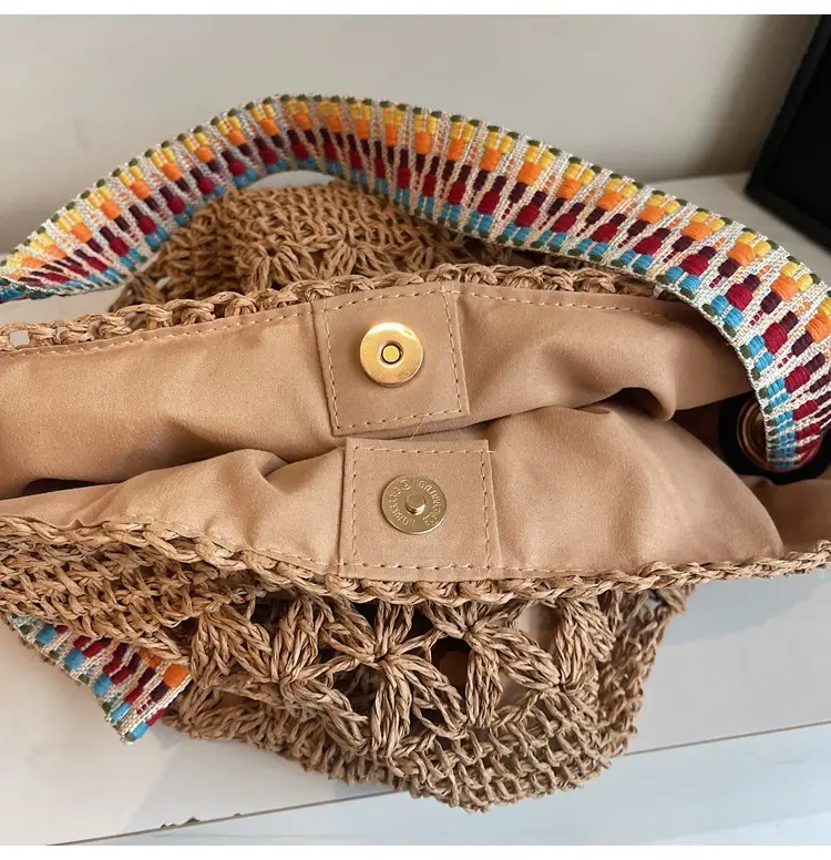 Straw Lazy Bucket Bag Women 2025 Summer — feature 24
