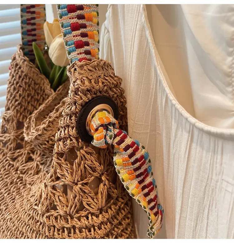 Straw Lazy Bucket Bag Women 2025 Summer — feature 26