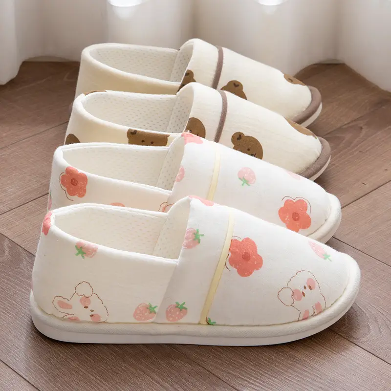 Soft-Soled Non-Slip Postpartum Shoes for Summer, Thin Style with Heel Cover, Suitable for Pregnant Women in May and June, Postpartum Cotton Slippers for Women in Spring, Autumn, and Winter - Image 5