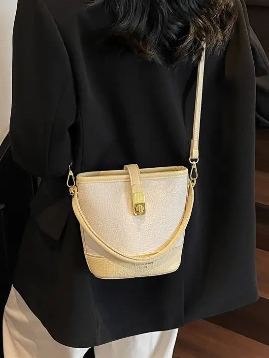 Pink Beige Crossbody Bag for Women 2025 - Image 6
