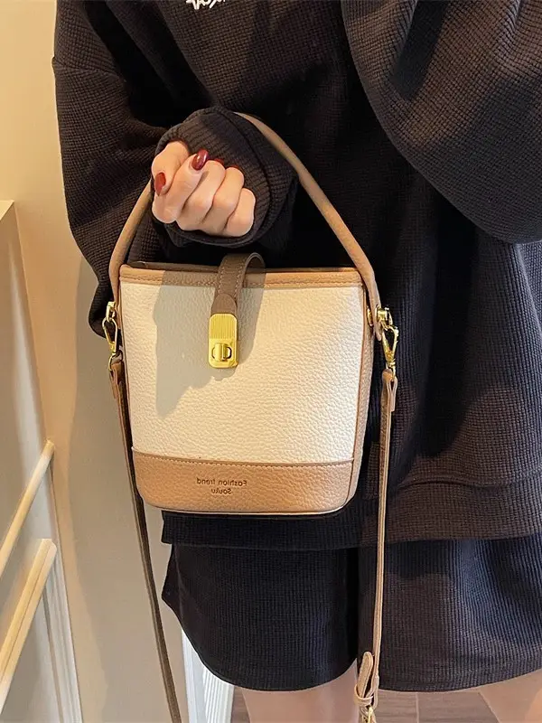 Pink Beige Crossbody Bag for Women 2025 - Image 7