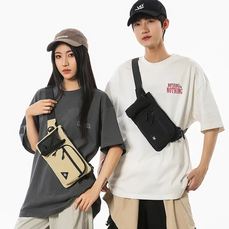 Men Crossbody Chest Bag Summer Sports Cycling Mobile Phone Bag