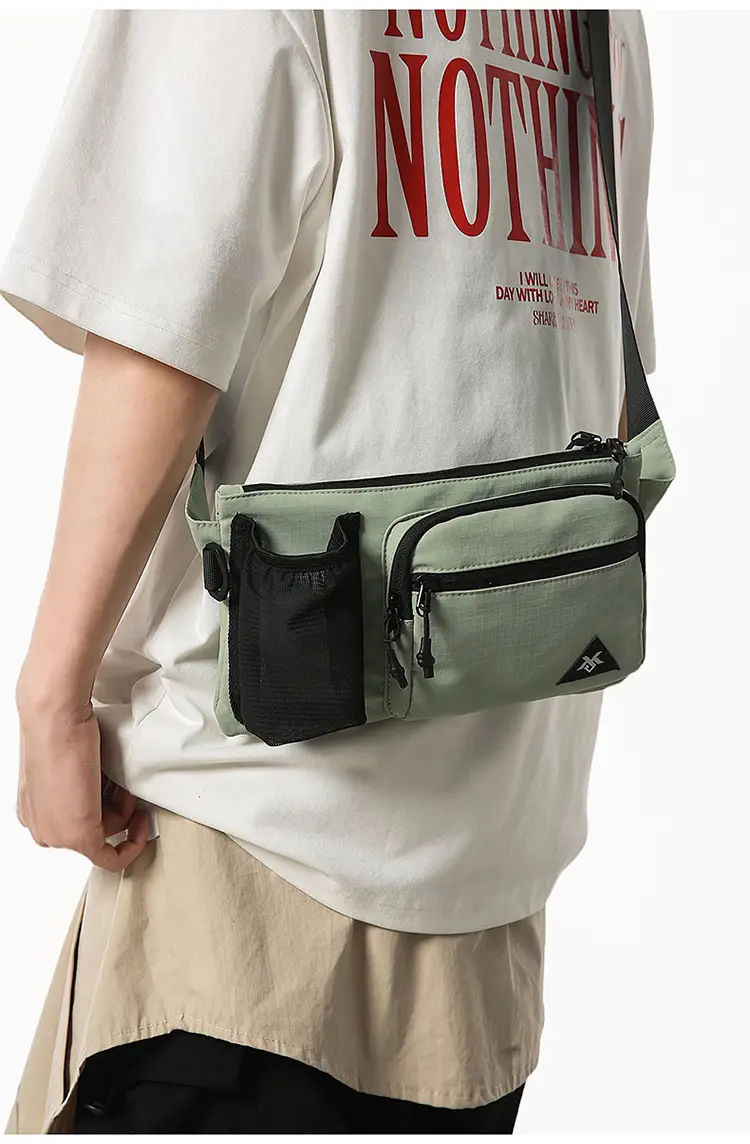Men Crossbody Chest Bag Summer Sports Cycling Mobile Phone Bag — feature 10