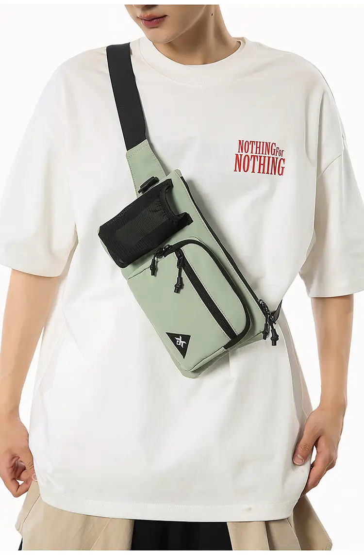 Men Crossbody Chest Bag Summer Sports Cycling Mobile Phone Bag — feature 11