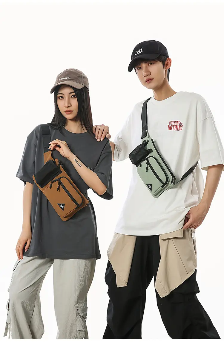 Men Crossbody Chest Bag Summer Sports Cycling Mobile Phone Bag — feature 12