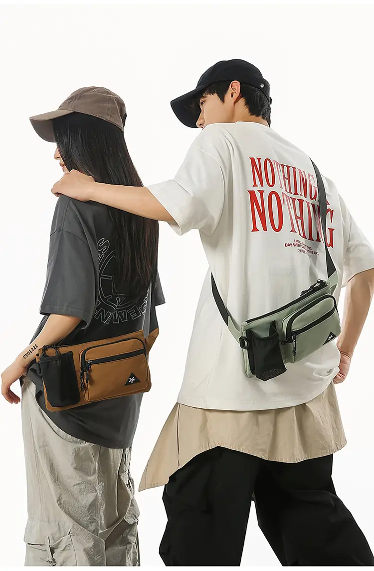 Men Crossbody Chest Bag Summer Sports Cycling Mobile Phone Bag — feature 14