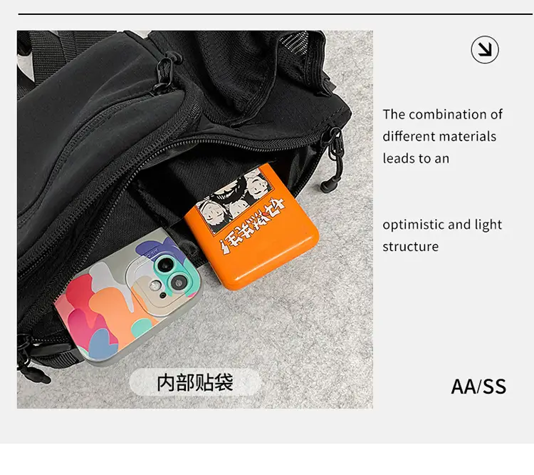 Men Crossbody Chest Bag Summer Sports Cycling Mobile Phone Bag — feature 39