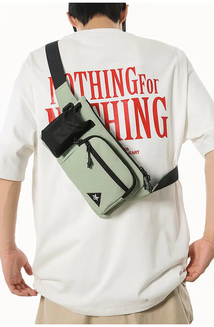 Men Crossbody Chest Bag Summer Sports Cycling Mobile Phone Bag — feature 9