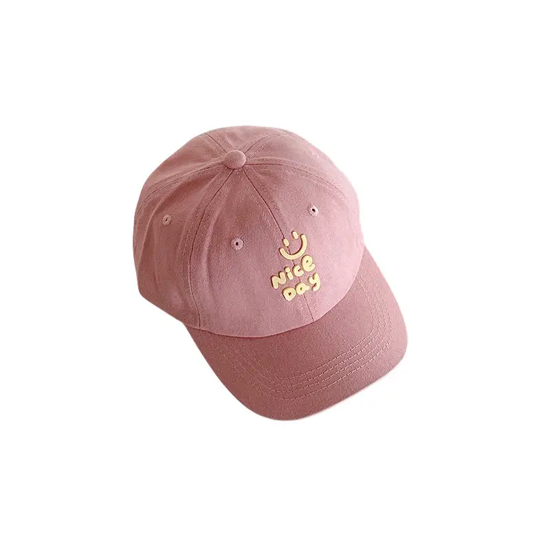 Pink Korean Ins Letter Girls Baseball Cap