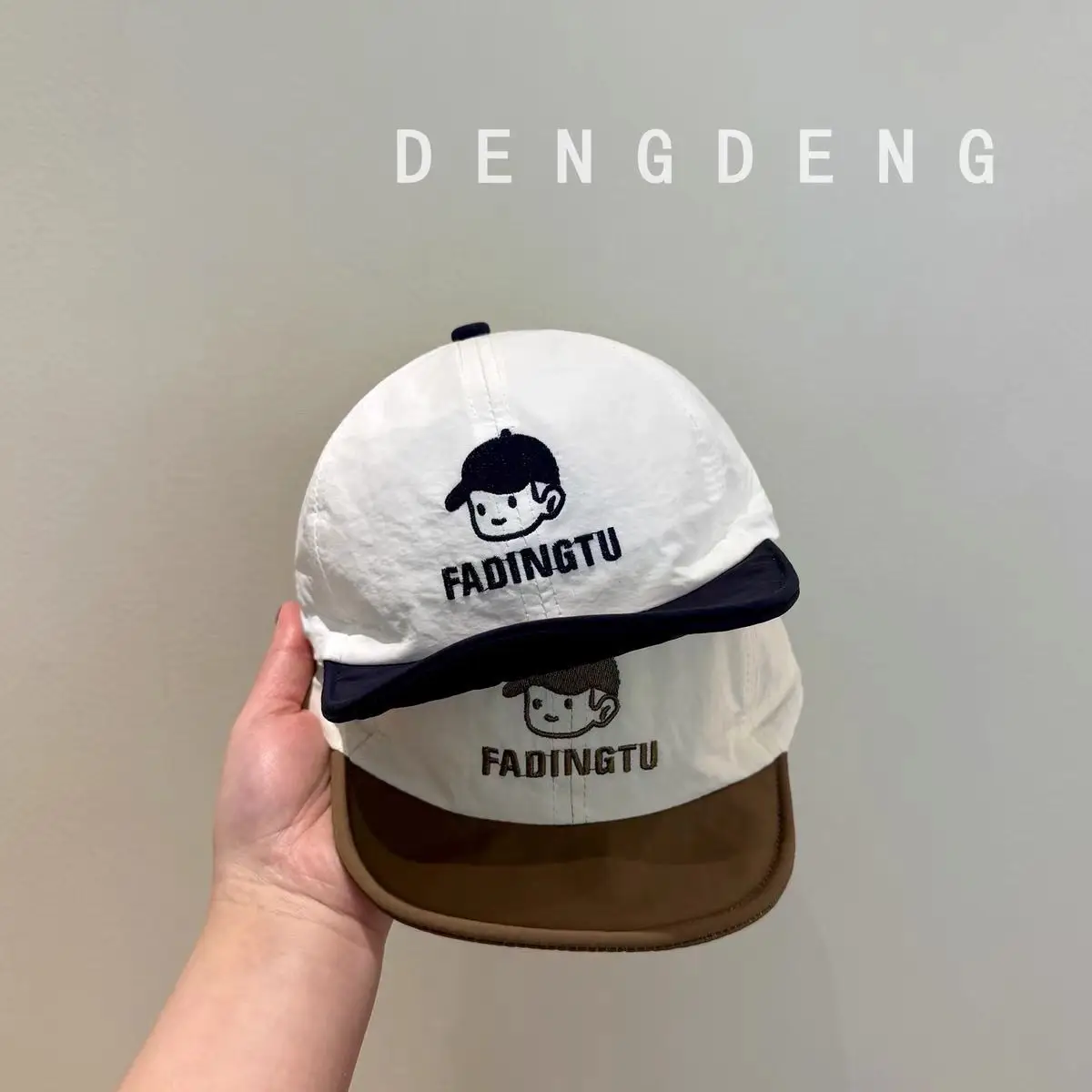 Baby Cap Sunshade Peaked Hat for Boys Small Month Old - Image 5
