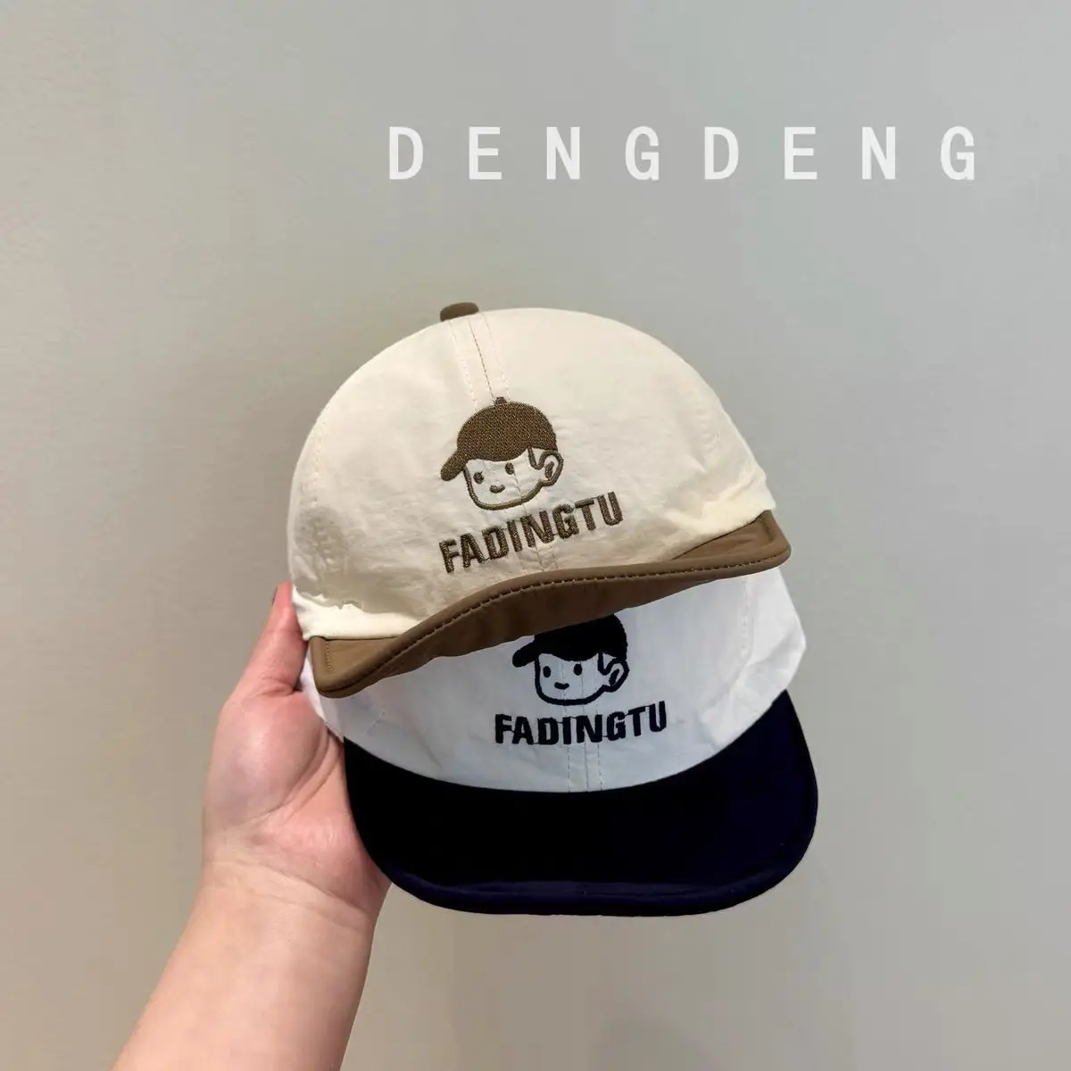 Baby Cap Sunshade Peaked Hat for Boys Small Month Old - Image 6