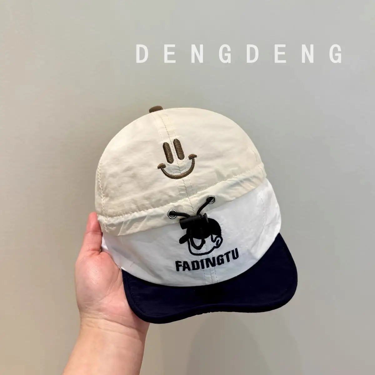 Baby Cap Sunshade Peaked Hat for Boys Small Month Old - Image 7