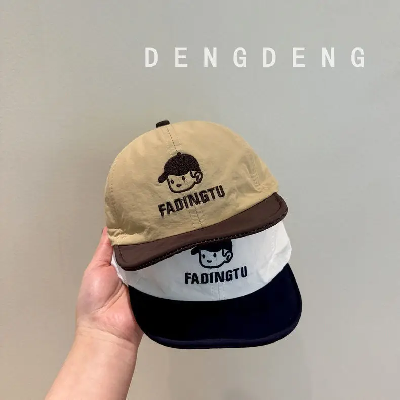 Baby Cap Sunshade Peaked Hat for Boys Small Month Old — feature 2